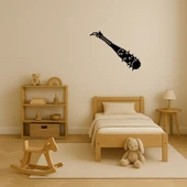 Dekoratif Ortaçağ Ahşap Mace Tablo thumbnail 3