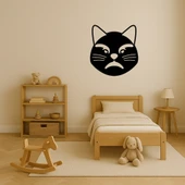 Somurtkan Kedi Emoji Dekoratif Tablo thumbnail 4