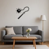 Dekoratif Ortaçağ Morgenstern Tablo thumbnail 3