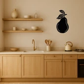 Armut ve Yaprak Desenli Dekoratif Tablo thumbnail 2