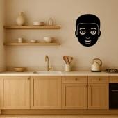 Erkek Çocuk Yüzü İç Mekan Dekoratif Tablo thumbnail 2