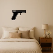 Dekoratif Polis Tabancası Tablo thumbnail 1