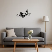 Parti Temalı Eğlenceli Dekoratif MDF Tablo thumbnail 3