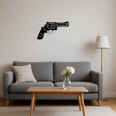 Dekoratif Polis Revolver Tablo thumbnail 4