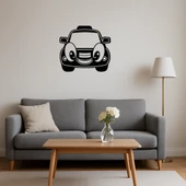 Neşeli Araba İç Mekan Dekoratif Tablo thumbnail 4