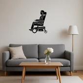 Motorlu Tekerlekli Sandalye Dekoratif Tablo thumbnail 4