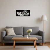 Güneş Motifli Hoş Geldiniz MDF Dekorasyon Tablosu thumbnail 4