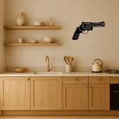 Dekoratif Polis Revolver Tablo thumbnail 2