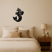 Rüya Gibi Deniz Kızı ve Unicorn MDF Tablo thumbnail 1