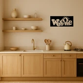 Güneş Motifli Hoş Geldiniz MDF Dekorasyon Tablosu thumbnail 2