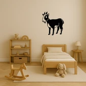 Keçi Tasarımlı Dekoratif Duvar Tablosu thumbnail 3