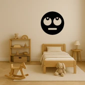 Göz Deviren Emoji Dekoratif Tablo thumbnail 3
