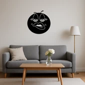 Dudak Isıran Emoji Tasarımlı Dekoratif Tablo thumbnail 4