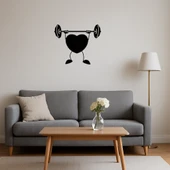 Sporcu Kalp Dekoratif Tablo thumbnail 4