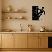 Tırmanan Adam İç Mekan Dekoratif Tablo thumbnail 2