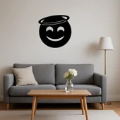 Melek Yüzlü Gülümseme Dekoratif Tablo - 3mm MDF thumbnail 4