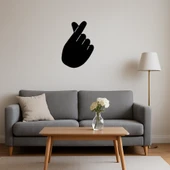 Çapraz Parmaklar Temalı Dekoratif Tablo thumbnail 3