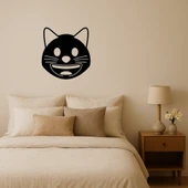 MDF Gülümseyen Kedi Emoji Tablosu thumbnail 1