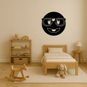 Şaşkın Surat Emoji Dekoratif Tablo thumbnail 3