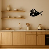 Komik Balıklar İç Mekan Dekoratif Tablo thumbnail 2