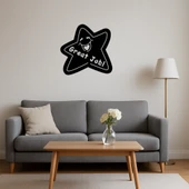 Harika İş Yıldızı İç Mekan Dekoratif Tablo thumbnail 4