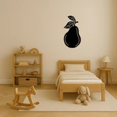 Armut ve Yaprak Desenli Dekoratif Tablo thumbnail 3