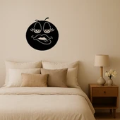 Dudak Isıran Emoji Tasarımlı Dekoratif Tablo thumbnail 1