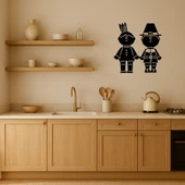 Şükran Günü Temalı Dekoratif MDF Tablo thumbnail 2