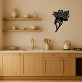 İç Mekan Dekoratif Peri Kadın Emoji Tablosu thumbnail 2