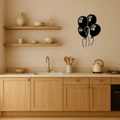 Balon Kutlaması Temalı MDF Dekoratif Tablo thumbnail 2