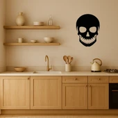 Kafatası Temalı Modern Dekoratif MDF Tablo thumbnail 2