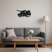 Dekoratif Askeri Tank Tablo thumbnail 4