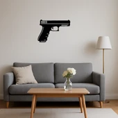 Dekoratif Polis Tabancası Tablo thumbnail 4