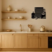 Renkli Kağıtlar ve Tutkal MDF Duvar Tablosu thumbnail 2