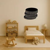 Altın Madeni Para Dekoratif Tablo thumbnail 3