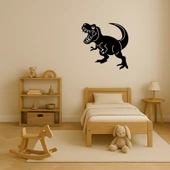 T-Rex Figürlü Dinozor Temalı İç Mekan Tablosu thumbnail 3