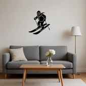 Kayakçı Kış Sporları Temalı Duvar Tablosu thumbnail 1