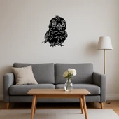 Sevimli Aşk Kuşları MDF Dekoratif Duvar Tablosu thumbnail 4