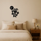 Parmakta Dönen Basketbol MDF Dekoratif Tablo thumbnail 1