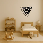 Peynirli Pizza Dilimi Dekoratif Tablo thumbnail 3