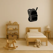 Okul Çantası Temalı Dekoratif MDF Tablo thumbnail 3