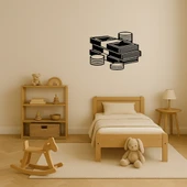 Para Yığınları Dekoratif Tablo thumbnail 3