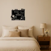 Okula Dönüş Tahtası Dekoratif Tablo thumbnail 1