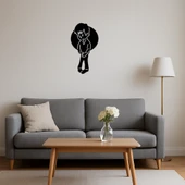 Utangaç Çocuk MDF Dekoratif Tablo thumbnail 3