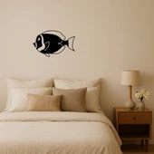 Tropikal Balık Temalı Renkli Dekoratif İç Mekan Tablosu thumbnail 1