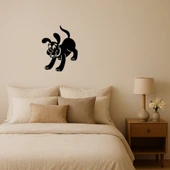 Kırmızı Renkli Köpek Dekoratif Duvar Tablosu thumbnail 1