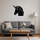 Unicorn Yüzü Dekoratif Tablo thumbnail 4