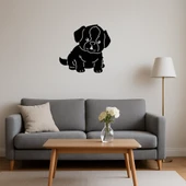 Üzgün Köpek Dekoratif Duvar Tablosu thumbnail 2