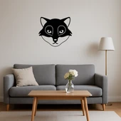 Kurt Yüzü Dekoratif Tablo thumbnail 3