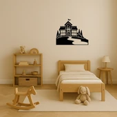 Geometrik Ev Yapı Dekoratif Tablo thumbnail 3